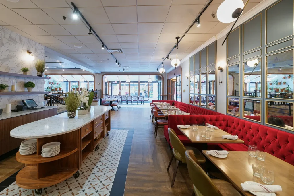 Event space at HotHouse restaurant Toronto courtyard. For social Gatherings or Weddings